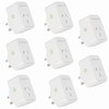 Smart Plug 10A FreshLink Smart Indoor Socket Wi-Fi Bluetooth with