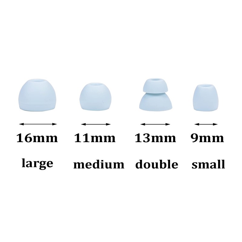 Replacement Silicone Eartips Earbuds Buds Set for Powerbeats Pro Wireless