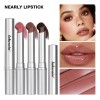 Set De Pintalabios Nearliy: Bálsamo Labial Hidratante Con Br