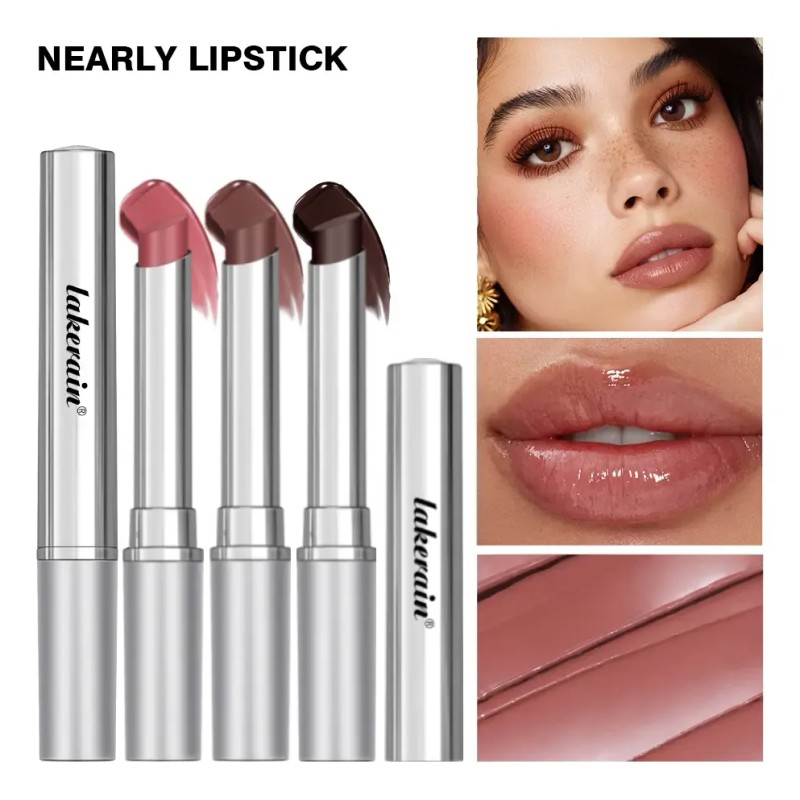 Set De Pintalabios Nearliy: Bálsamo Labial Hidratante Con Br