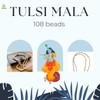 NAISHA Naisha Tulsi Holy Basil Japa Mala 108+1 Beads &