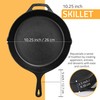 Utopia Kitchen 10.25 Inch Pre-Seasoned Chef's Pan - Frying Pan