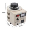 LVYUAN Variable Transformer Variable Voltage Regulator, 0-130V Output, 110V-120V Input,