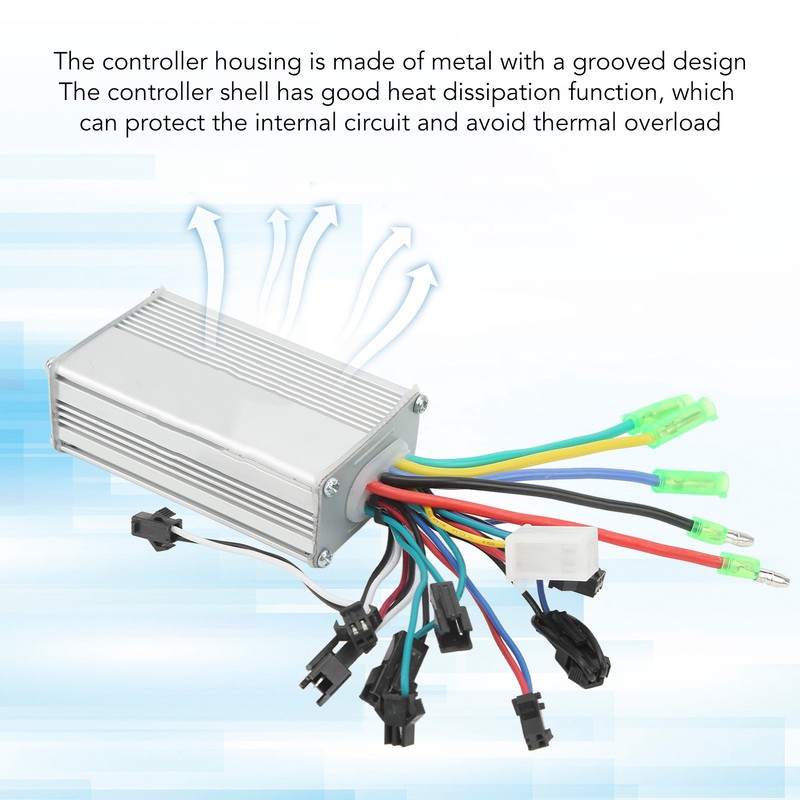36V 250W 350W Electric Bike Brushless Motor Controller with 810LED
