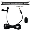 SPTSSWET Lapel Lav Microphone Compatible with GoPro Hero 9 10