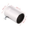 51 mm Universal Motorcycle Exhaust Pipe Silencers Stainless Steel Removable