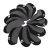 11PCS Golf Club Head Covers Neoprene Numbered Golf Club Head