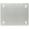 BUD Industries BPA-1518 Aluminum Chassis Bottom Plate 9.81" L x
