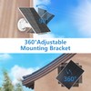 GMK 3W Solar Panel for Security Camera, 5V USB-A Port
