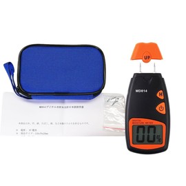 [Origin] digital Wood Moisture Meter Wood Humidity Measuring The Operation Of The Easy 4 Pin Type Carrying Case with MD814