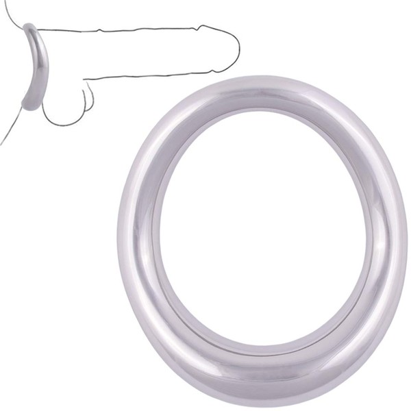 Stainless Steel Men's Rings is Sleek and Comfortable Without Edges