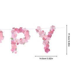 Cabilock 1 Set Mother's Day Decorative Flags Artificial Happy Mothers Day Decorations Banner Happy Birthday Mom Banner Golden Banner Ever Neon Light Happy Mothers Day Hanging Outdoor Paper