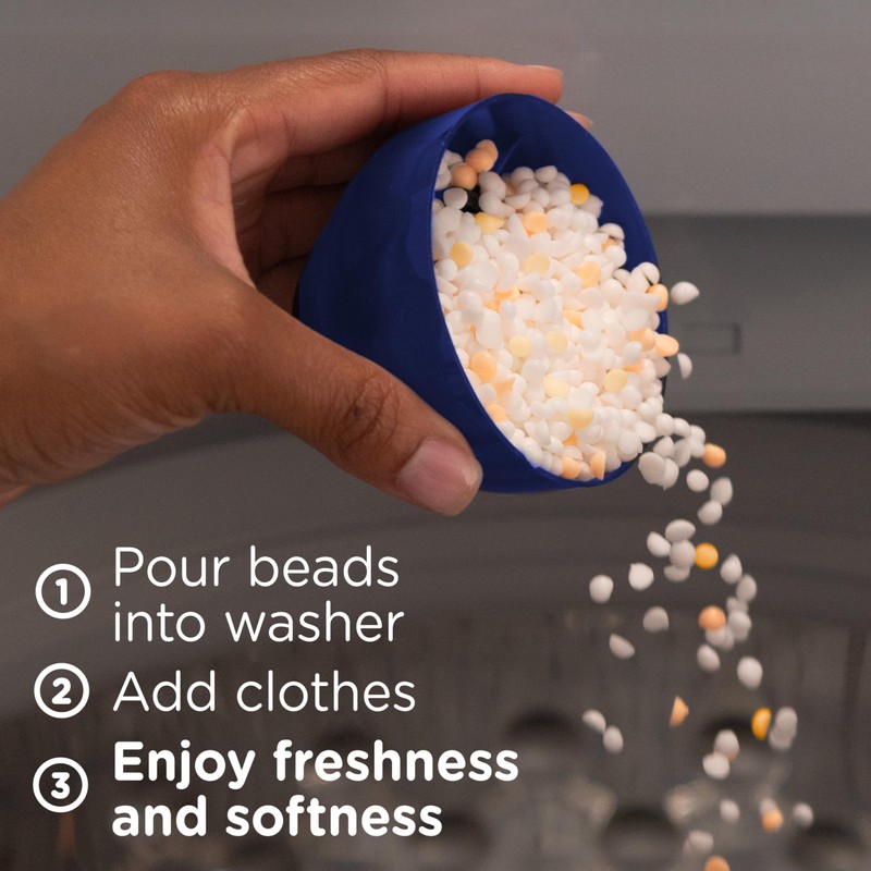 Downy Blends In-Wash Laundry Scent Booster Beads, Toasted Vanilla Scent,