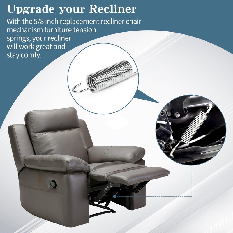 XwaYexa 3-5/8" Recliner Springs Replacement, Compatible with Southern Motion &