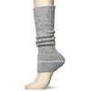 Okamoto Women's Socks Supplement, Like Kotatsu Leg Warmers, medium grey