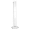 Polylab Probeta De Plástico Cap 25 Ml Uso Industrial-escolar 4piezas