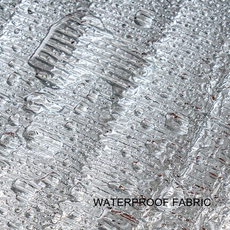 Silver AC Unit Cover Air Conditioner Unit Aluminum Foil Dustproof