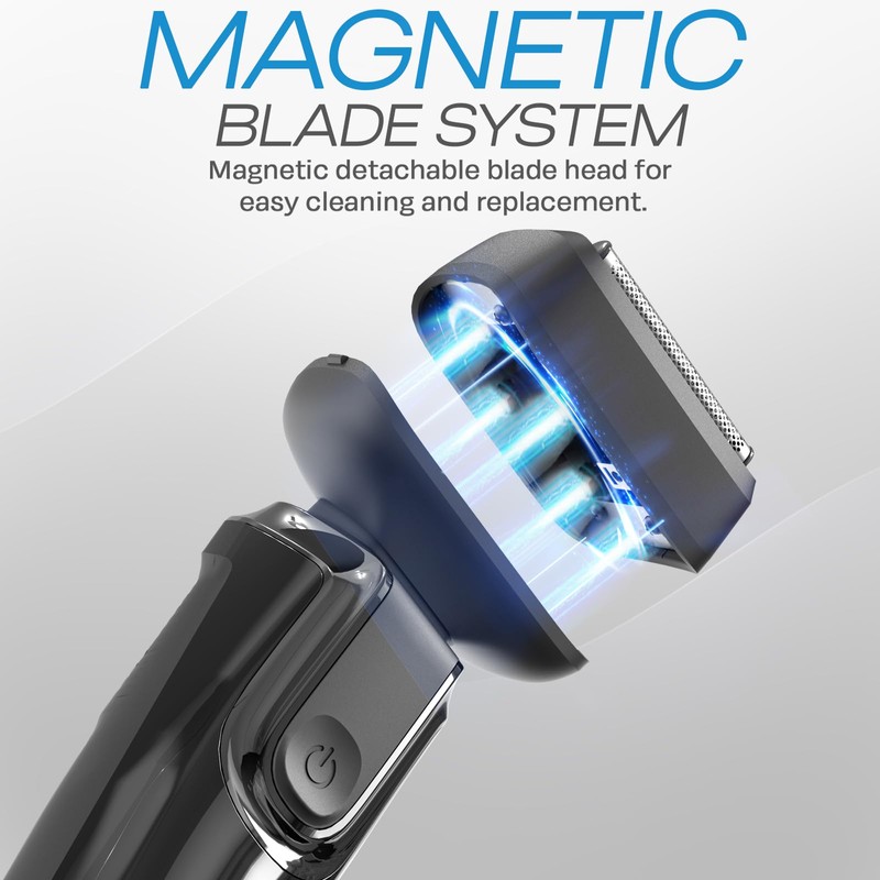 HUMMINGBIRD MK7 Premium Foil Face Shaver, Four Blade Foil Shaver