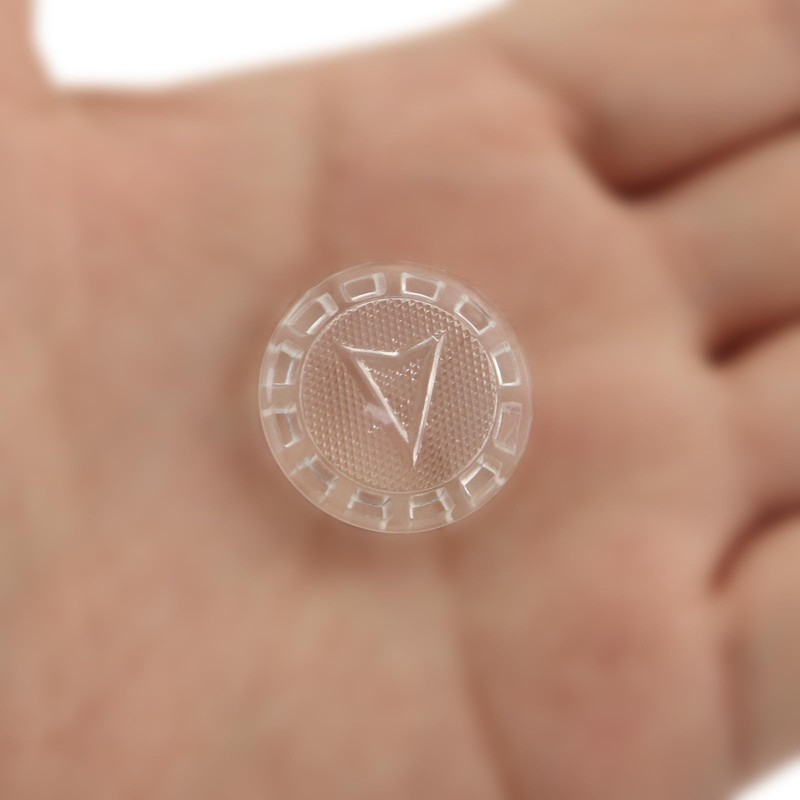 CChiai 3PCS 80677 Faucet Index Buttons Universal Bathroom Hot Cold