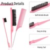 Sleek Bun Brush for Sleek Braid, Pack of 3 Edges