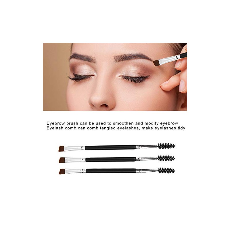 Cepillo de cejas - 4pcs Profesional Cabello Cosmético Cepillo de