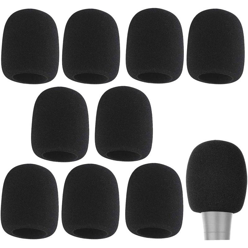 10 Pcs Fundas para Micrófono, Cubierta de Micrófono, Protector de