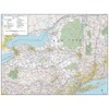 MapSherpa: New York State Wall Map - 24 x 31.5