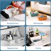 wintfarm Pack of 6 Plastic Storage Boxes, Storage Boxes with