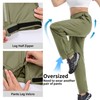 Ourcan Over Pants Rain Pants Women Waterproof Pants Lightweight Breathable
