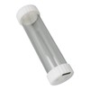 Water Cooling Transparent Cylindrical Tank 60mm Outside Diameter Rapid Cooling