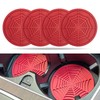 Hirificing 4PCS Spider Web Car Cup Holder Coaster, 2.75 Inch