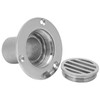 POENVFPO Boat Drain Scupper,High Strength 316 Stainless Steel Yacht Floor