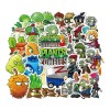 Plantas Vs Zombies 50 Calcomanias Stickers Contra Agua