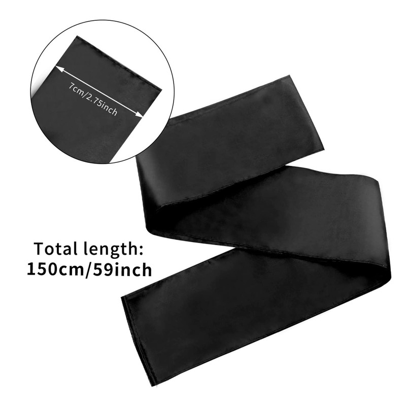 2Pcs Satin Eye Mask Sleep Mask, Adjustable Blindfold Soft Satin