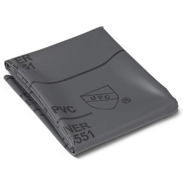 Shower Pan Liner 40 mil PVC Grey 6' x 7'