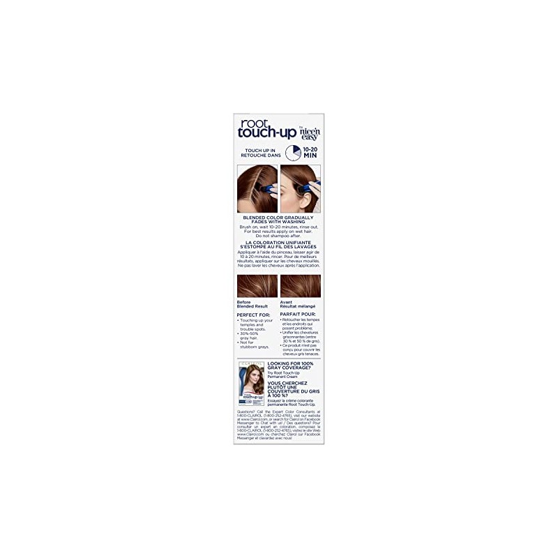 Clairol Root Touch-Up - Gel de mezcla semipermanente para el