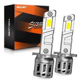 SEALIGHT 𝐇𝟏𝟑/𝟗𝟎𝟎𝟖 𝐅𝐨𝐠 𝐁𝐮𝐥𝐛𝐬 𝟑𝟎𝟎𝟎𝟎𝐋𝐌 High Power 8×Brighteness for ATVs & Powersports, Wireless 𝐇𝟏𝟑 Lights 50000 Hours+ Lifespan, 99% Compatibility, Plug and Play Pack of 2