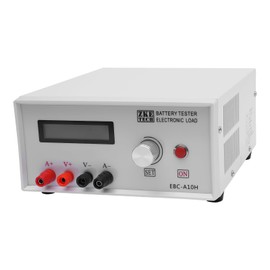 EBC-A10H Battery Capacity Charge and Discharge Tester, Electronic Load Battery Discharge Tester with LCD Display, 3 Discharge Modes, Battery Capacity Tester Charge for Laboratories, Repair Stores