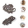 BEMINH Cast Iron Trivets for Hot Dishes, Rustproof Tea Pot