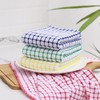 Kitinjoy Cotton 8 Pack Terry Kitchen Towels, 16 x 25