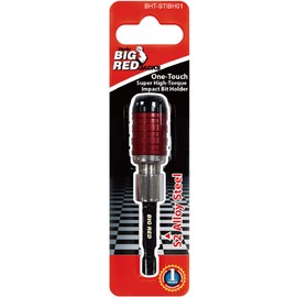 Big Red 1/4 Inch magnetic quick change bit holder,hex shank drill bits holder for impact driver,screwdriver bit holder extension,BHT-STIBH01