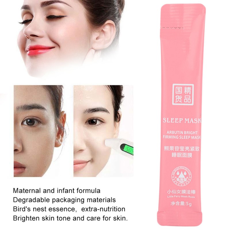 20Pcs Moisturizing Sleeping Face Facial Mask No Wash Mask for