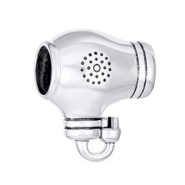 Fashion Diva Hairdresser Dresser Beauty Salon KaMM Scissors Dangle Bead Charm For Women .925 Sterling Silver Fits European Bracelet, Sterling Silver, No Gemstone