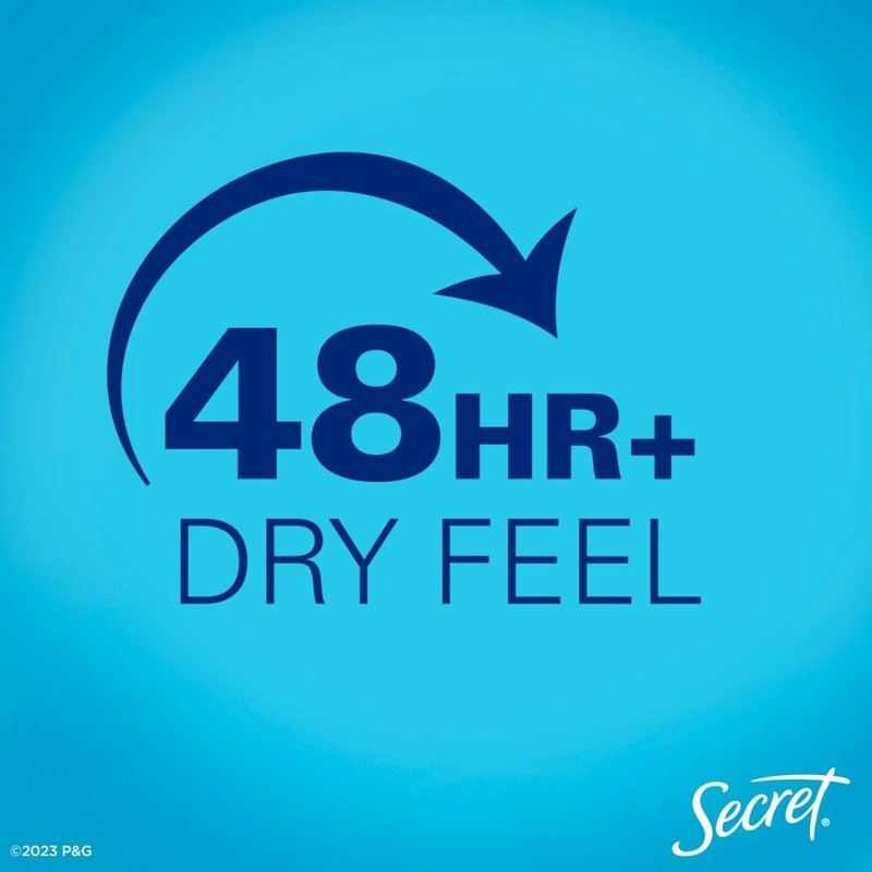 Secret Dry Spray Antiperspirant Deodorant for Women, 48hr Weightless Sweat