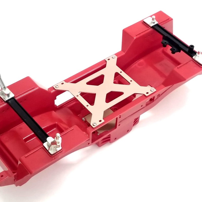 kingfly Aluminum Reinforcement Bracket for Tamiya Bullhead/Superclad Buster 4x4x4