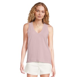 Madewell Women's Northside V-Neck Tank, Classic Lilac