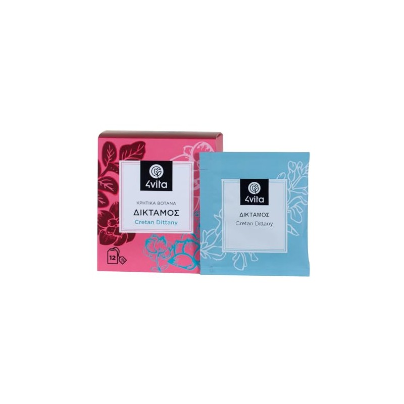 Greek Herbal Tea Dittany by 4Vita (12 sachets)