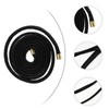 FRCOLOR Spiral Lock Hair Tie Dreadlock Accessory PU Leather Long