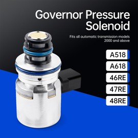 Lrichy Transmission Pressure Sensor & Governor Pressure Solenoid Kit Compatible with Dodge Dakota Durango Ram Jeep Grand Cherokee 42RE 44RE 46RE 47RE 48RE A518 A618 4617210 56028196AD 68164850AA
