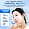 Bio Hydratique Hyaluronic Acid Melting Face Mask - Dermatologist Tested,